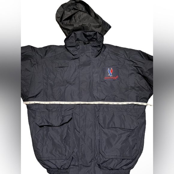 Vintage American Eagle Airlines Spiewak Weather Tech  Jacket. - Picture 12 of 13